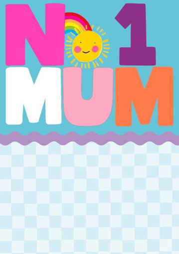 Picture of NO 1 MUM CARD